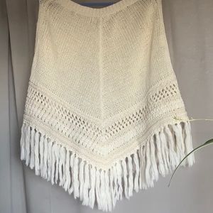 American Eagle Boho Poncho